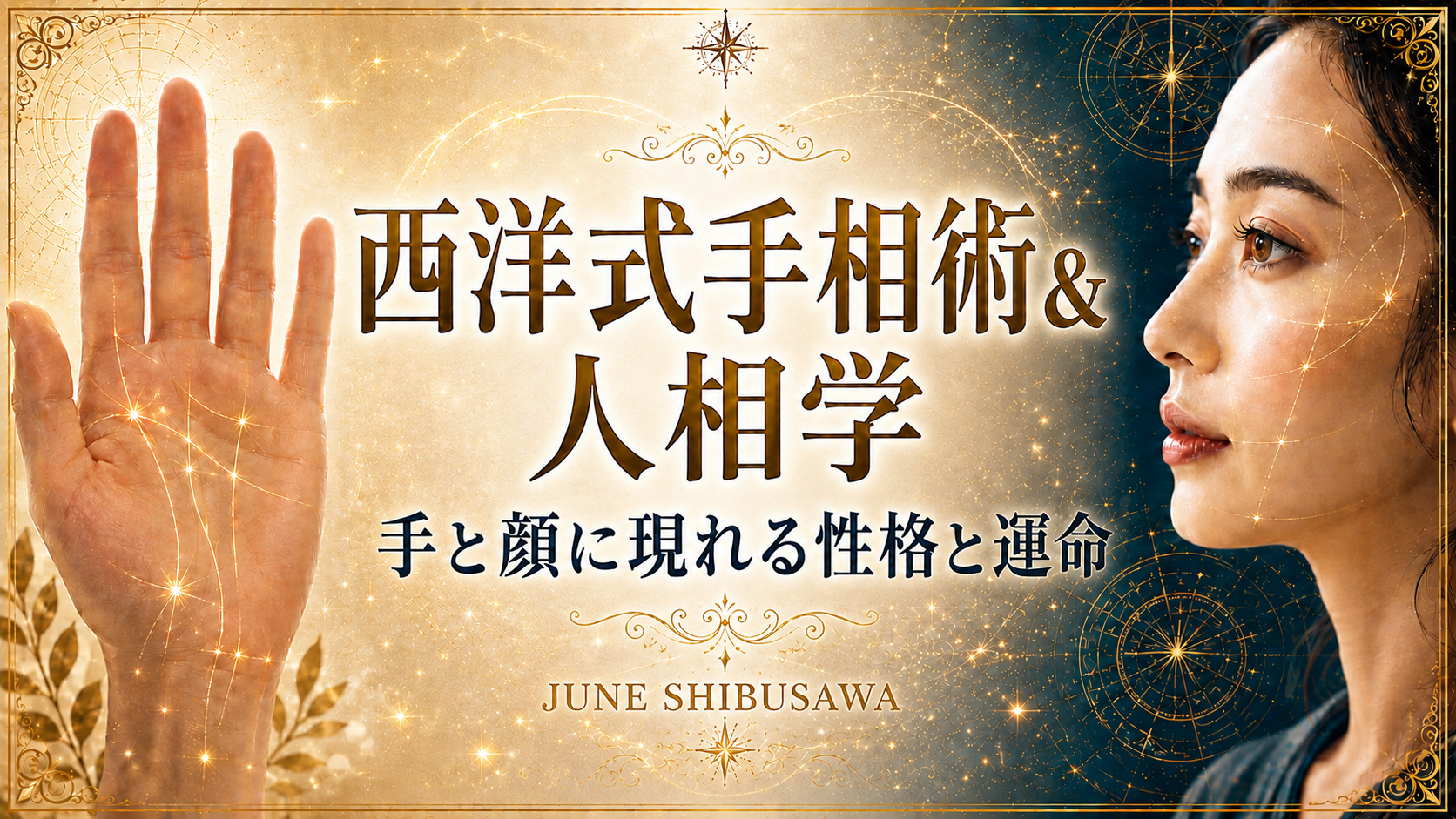 西洋式手相術＆人相学