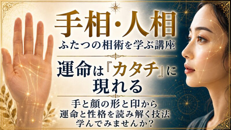 西洋式手相・人相講座